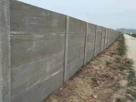 济南历城区围墙工程案例